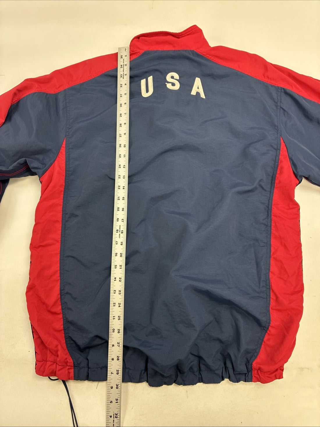 Vintage Team USA Soccer Nike Windbreaker Light Jacket Womens Size Medium FIFA