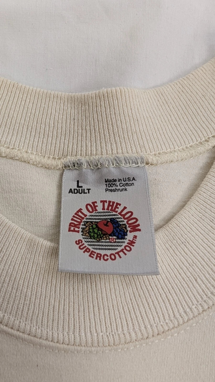 Vintage Alice In Wonderland White Rabbit T-Shirt Size Large
