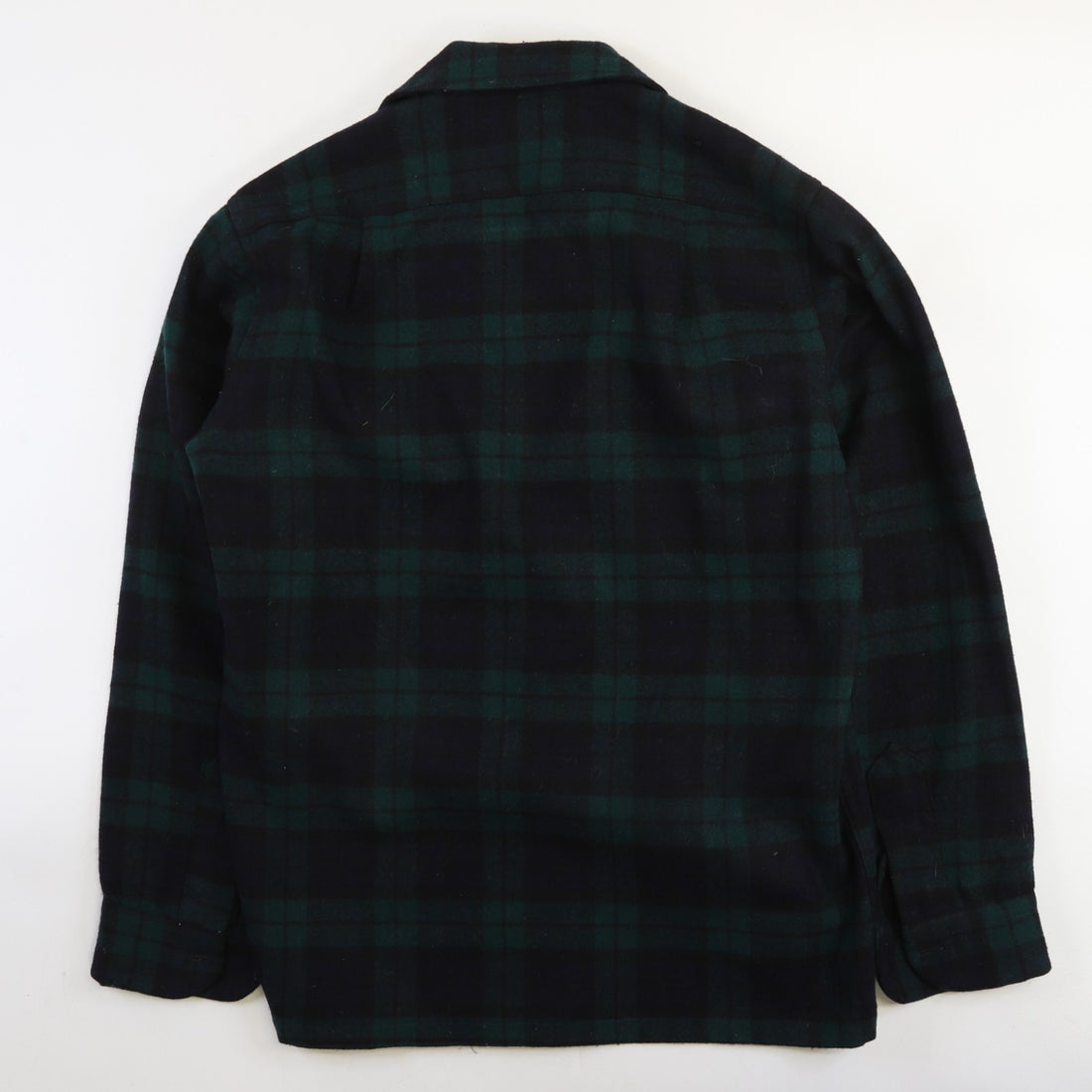 Vintage Pendleton Wool Board Button Up Shirt Size Large Tartan Plaid