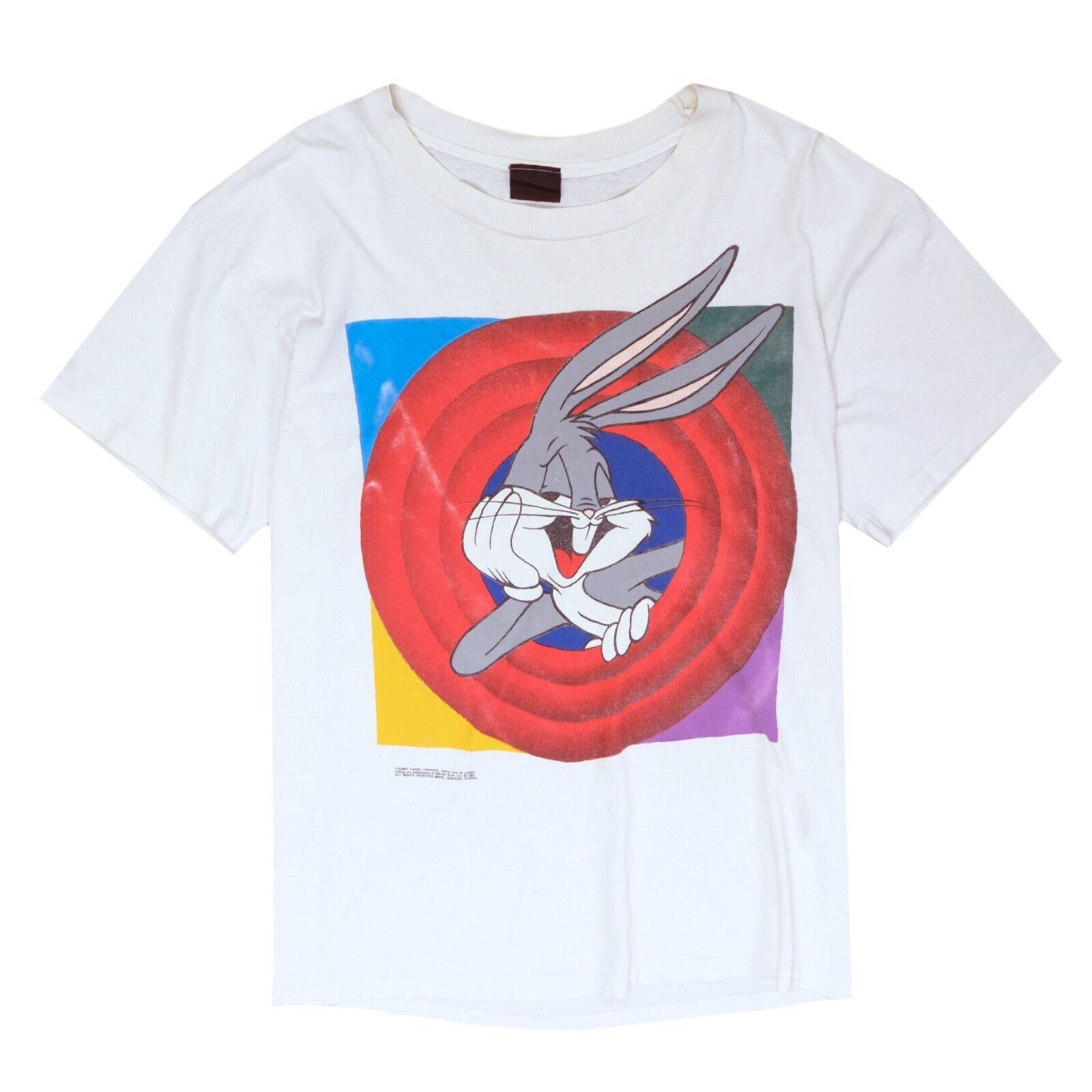 Vintage Bugs Bunny Looney Tunes Changes T-Shirt Size XL White