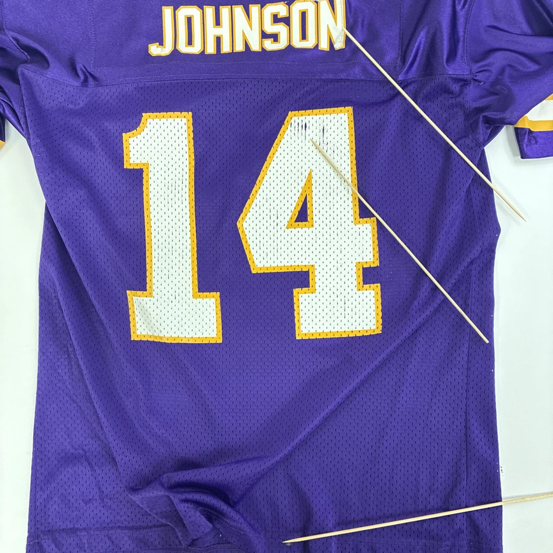 Vintage Minnesota Vikings Brad Johnson Starter Jersey Size 48 NFL