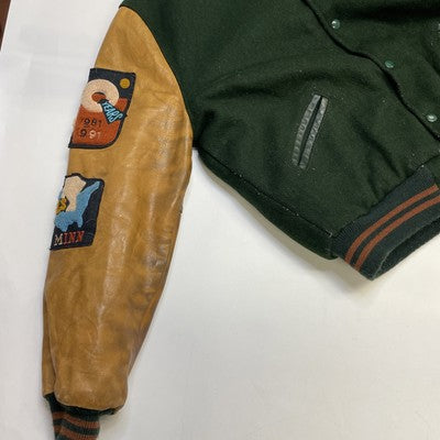 Vintage Fallon McElligott Wool Varsity Jacket Size Large Advertising 80s