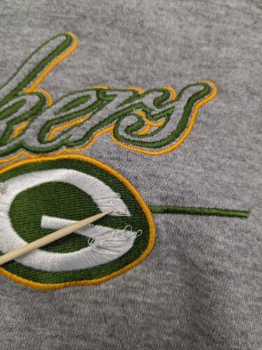 Vintage Green Bay Packers Sweatshirt Crewneck Size XL Gray NFL – Throwback  Vault