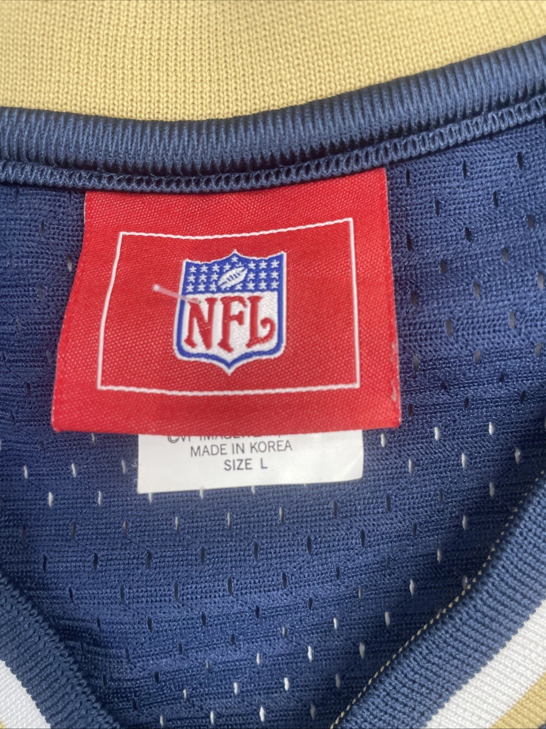 St. Louis Rams Basketball Jersey Size Large NFL