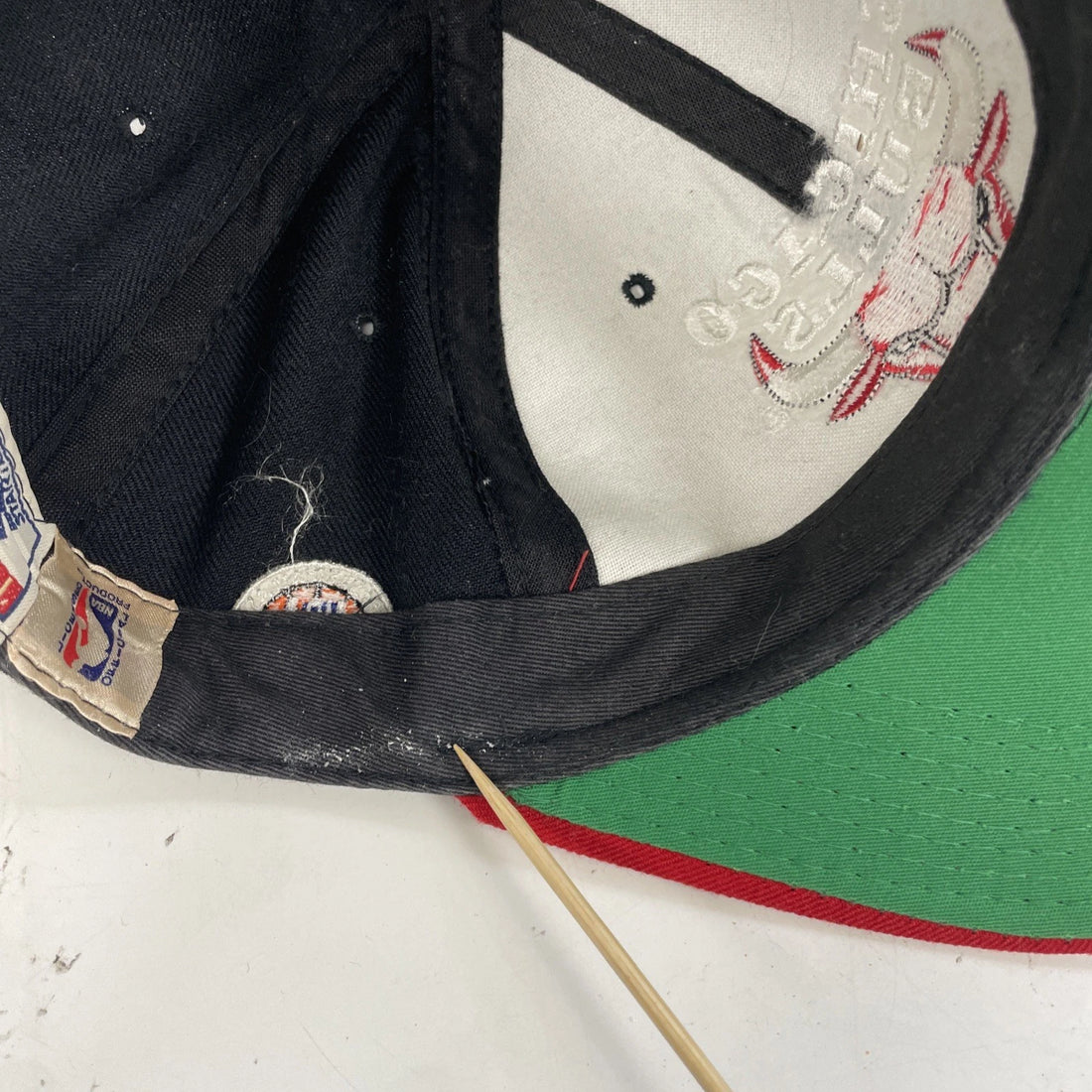 Vintage Chicago Bulls Wool Starter Snapback Hat Cap OSFA 90s NBA