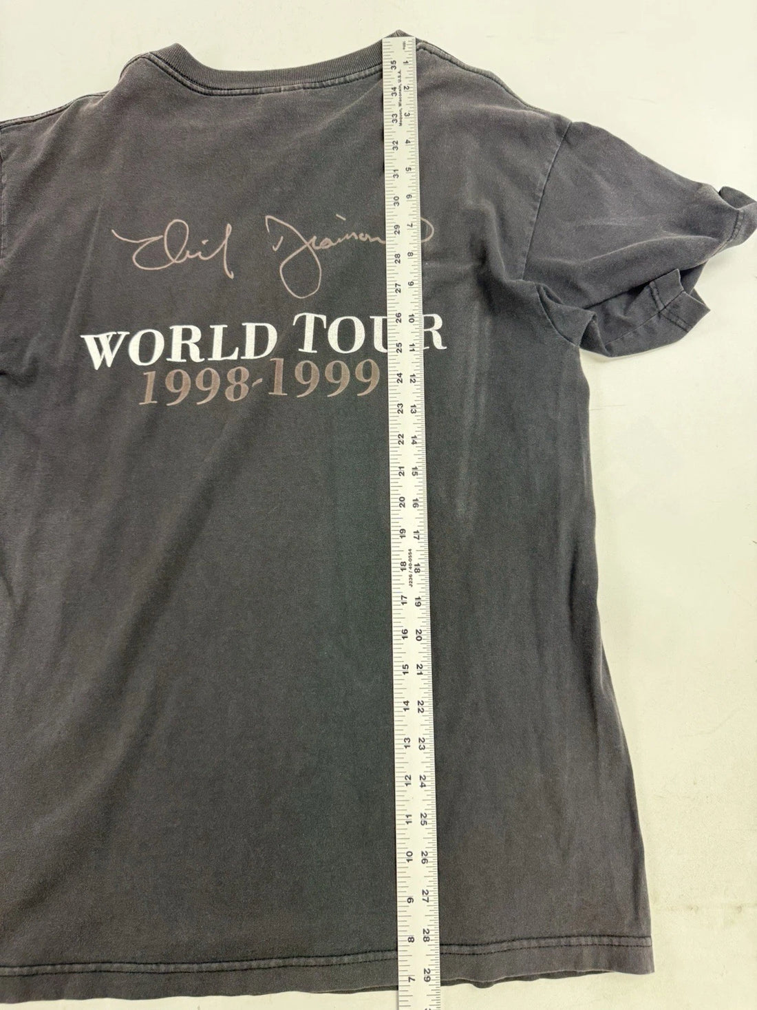 Vintage Neil Diamond As Time Goes By T-Shirt Size Large