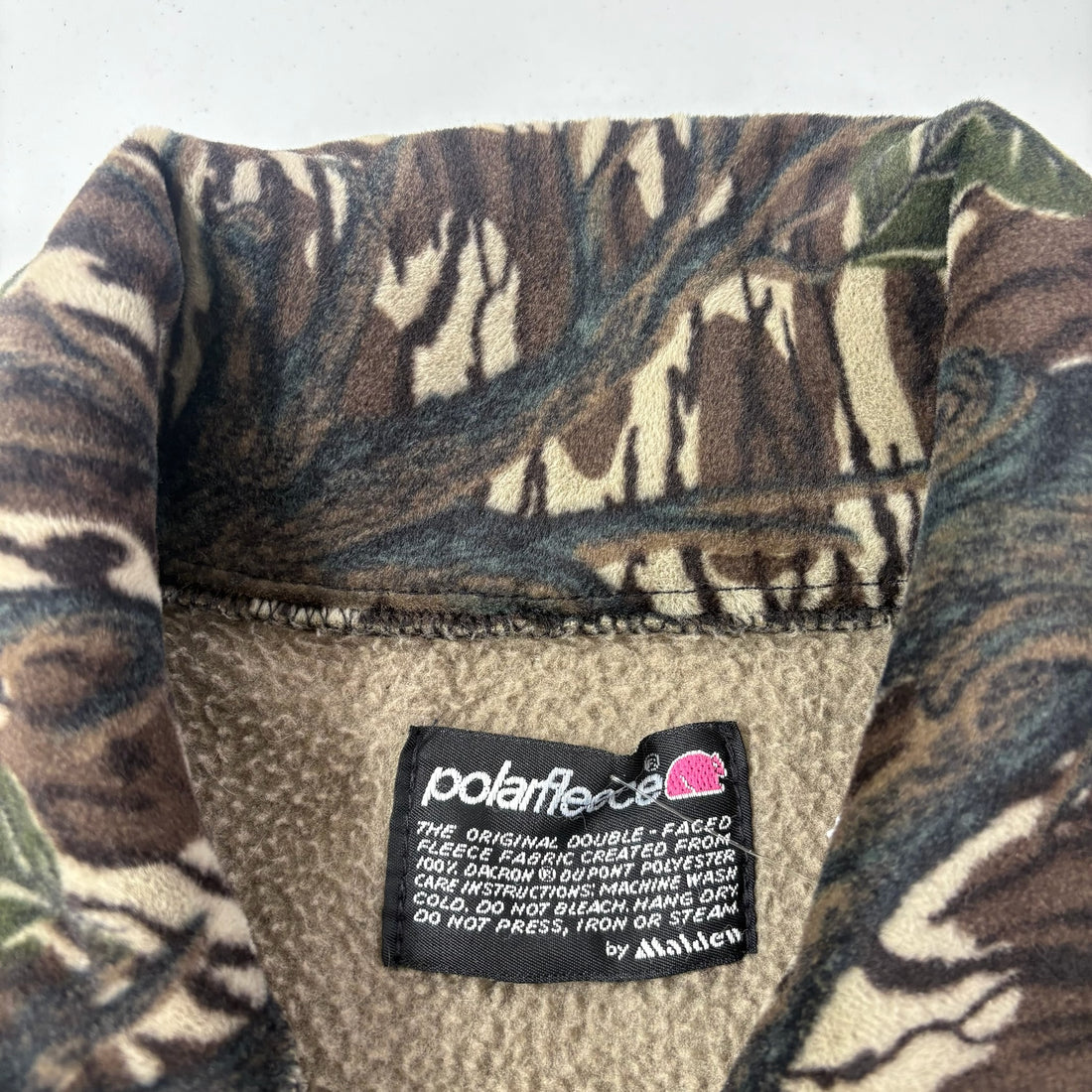 Camo PolarFleece Zip Up Size X- Large