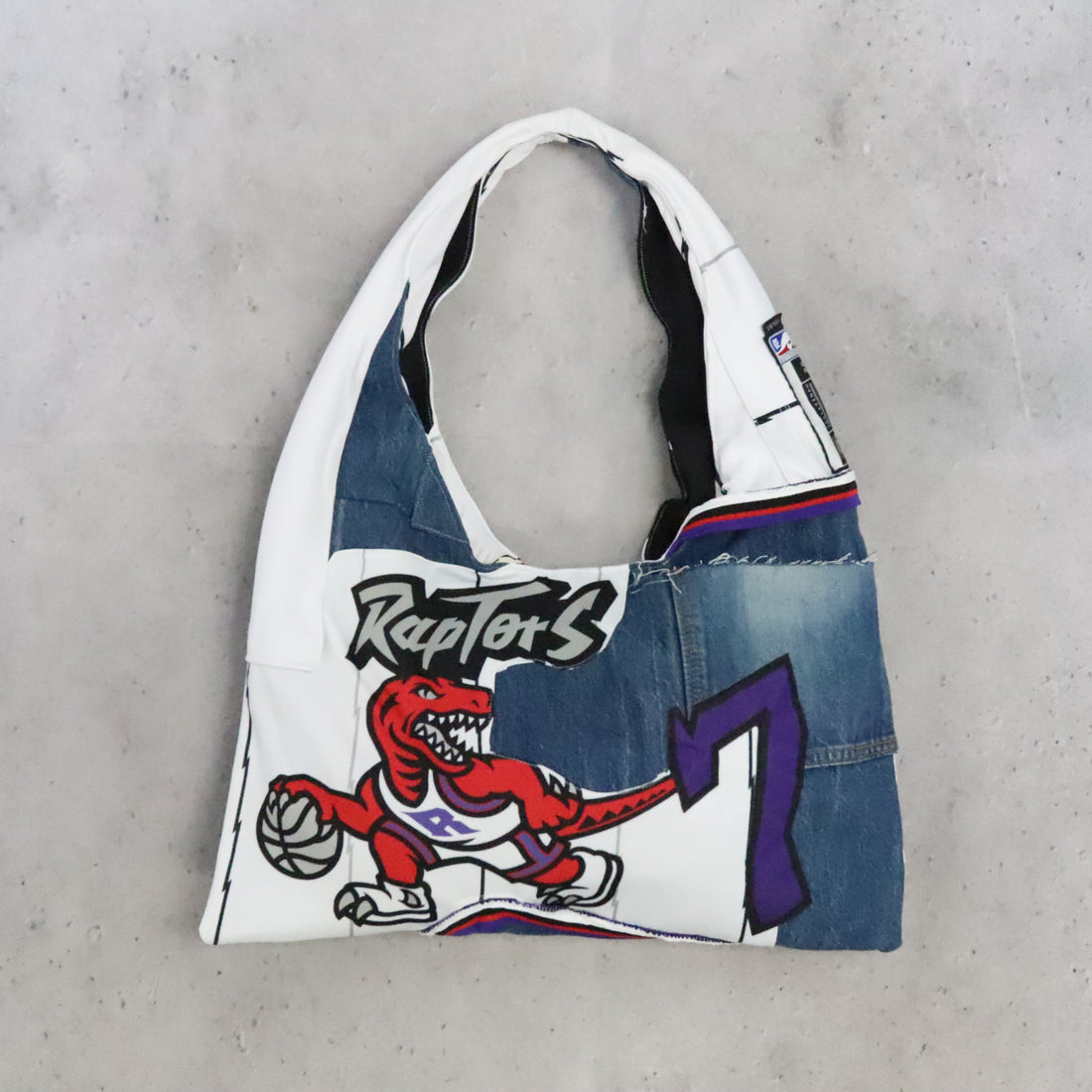 Reworked Toronto Raptors Hobo Bag NBA