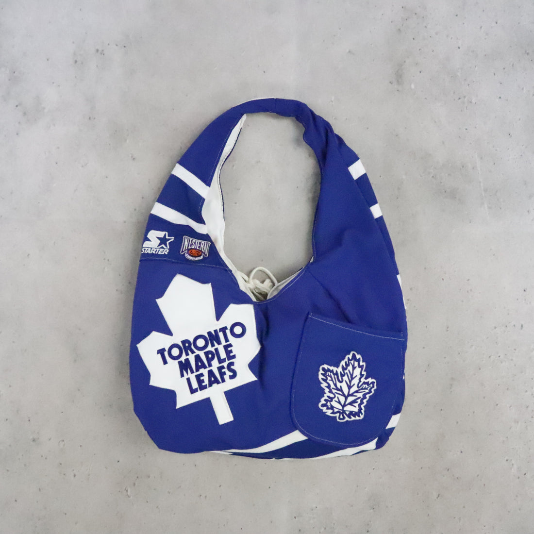 Reworked Toronto Maple Leafs Hobo Bag NHL