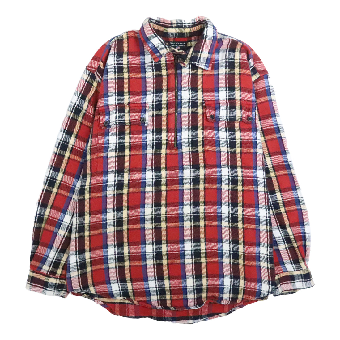Vintage Polo Jeans Ralph Lauren Pullover Shirt Size XL