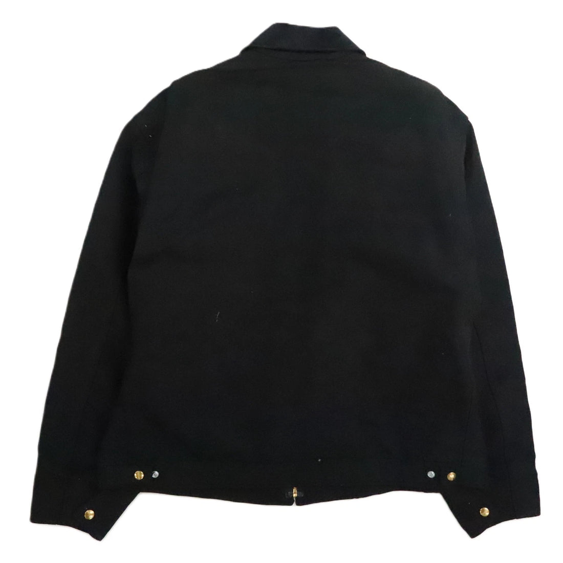 Carhartt Canvas Detroit Work Jacket Size XL Black Blanket Lined J001 BLK