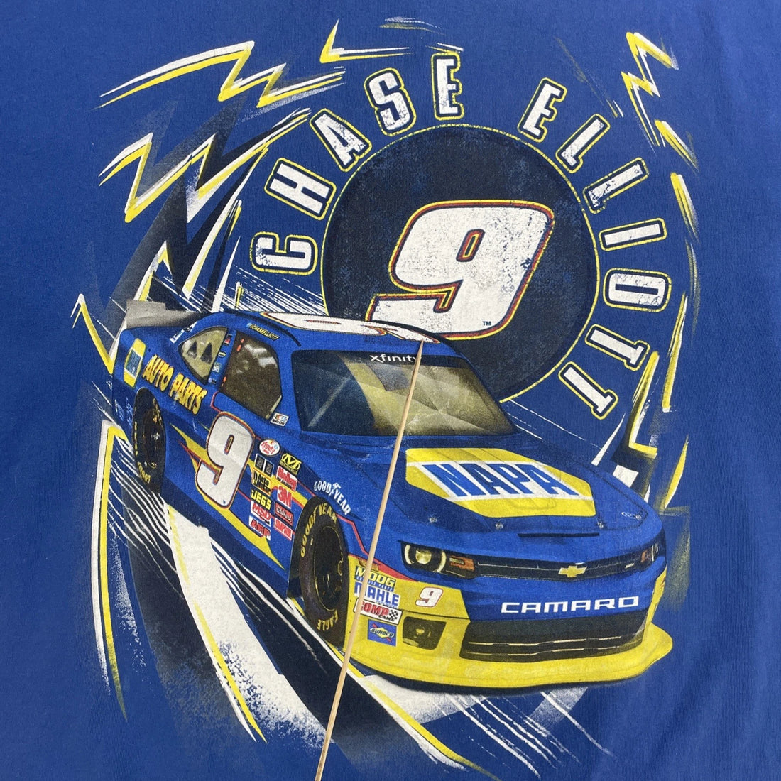 Chase Elliott Racing T-Shirt Size 2XL Double Sided