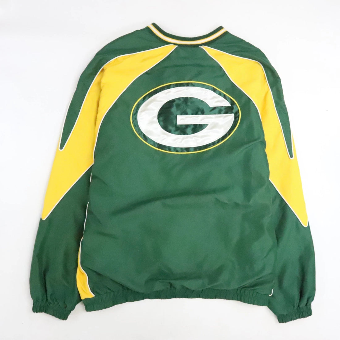 Green Bay Packers Pullover Windbreaker Jacket 2XL NFL
