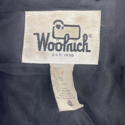 Vintage Woolrich Wool Coat Jacket Size Medium Plaid
