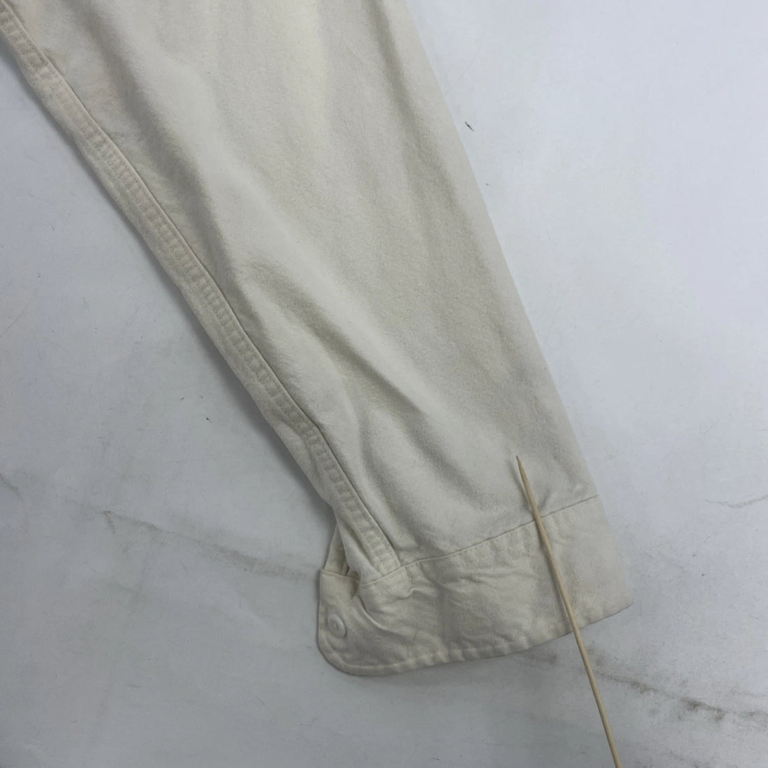 Vintage Woolrich Button Up Shirt Size Large White