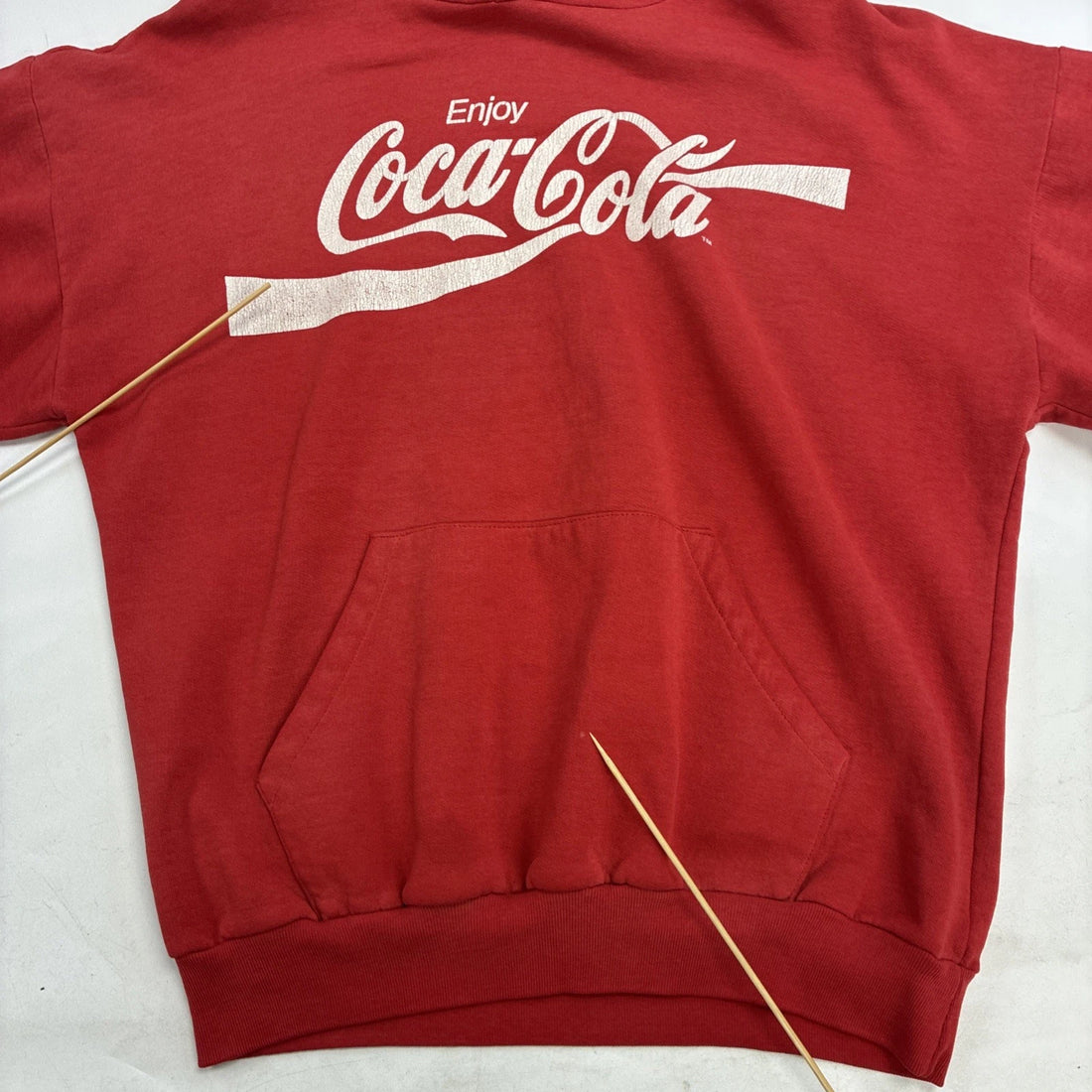 Vintage Coca Cola Sweatshirt Hoodie Size Small Coke Promo