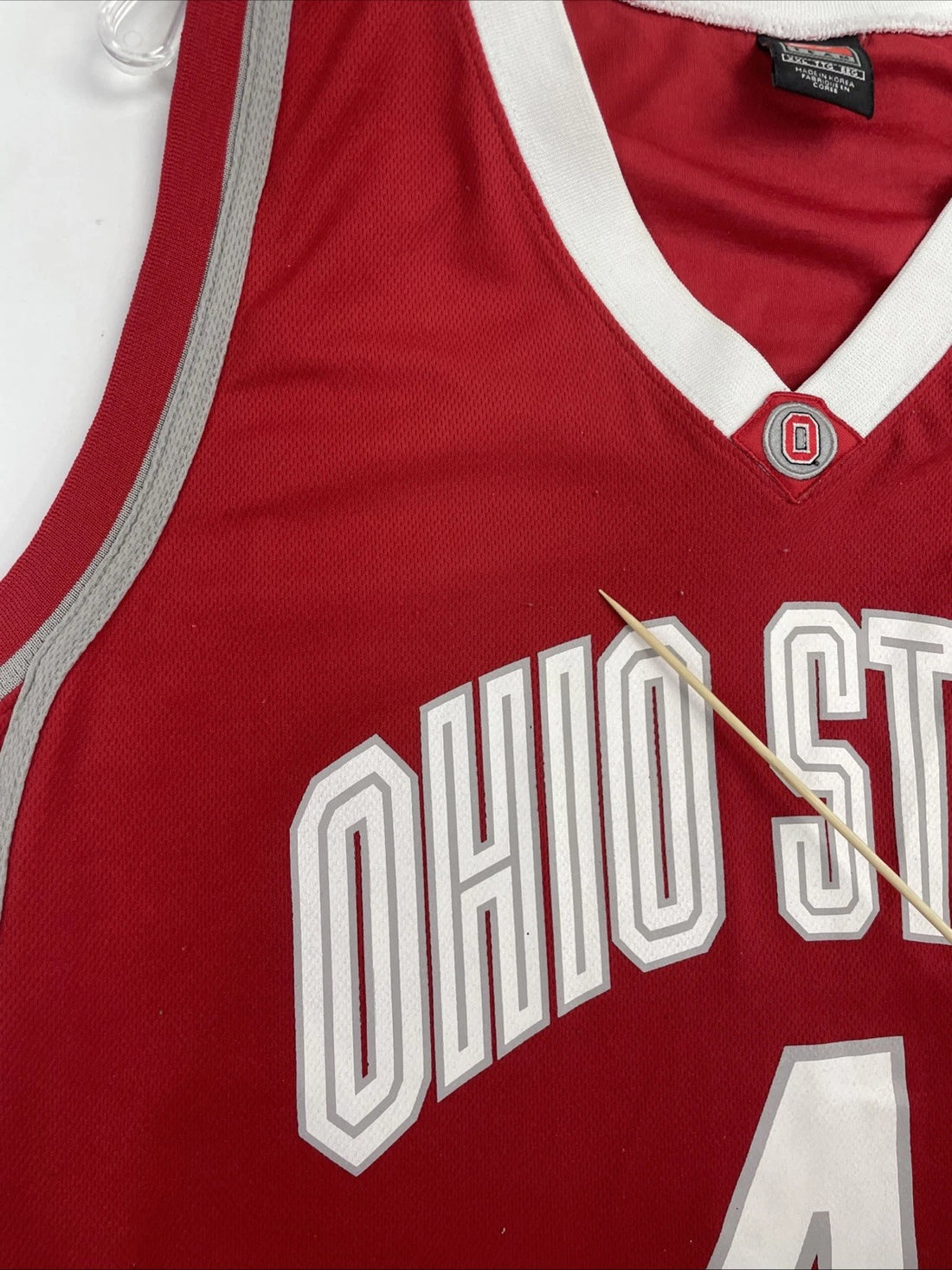 Vintage Ohio State Buckeyes Nike Basketball Jersey Size 2XL NCAA