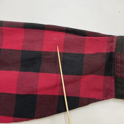 Vintage Carhartt Button Up Shirt Size XL Tall Buffalo Plaid