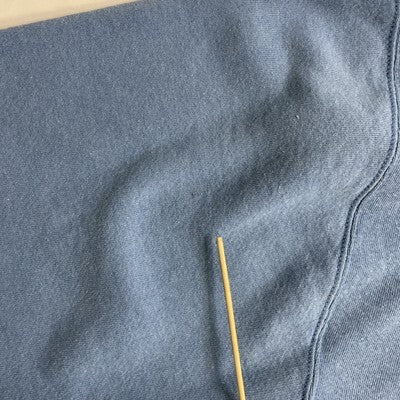 Vintage Russell Athletic Blank Crewneck Sweatshirt Size Medium Blue