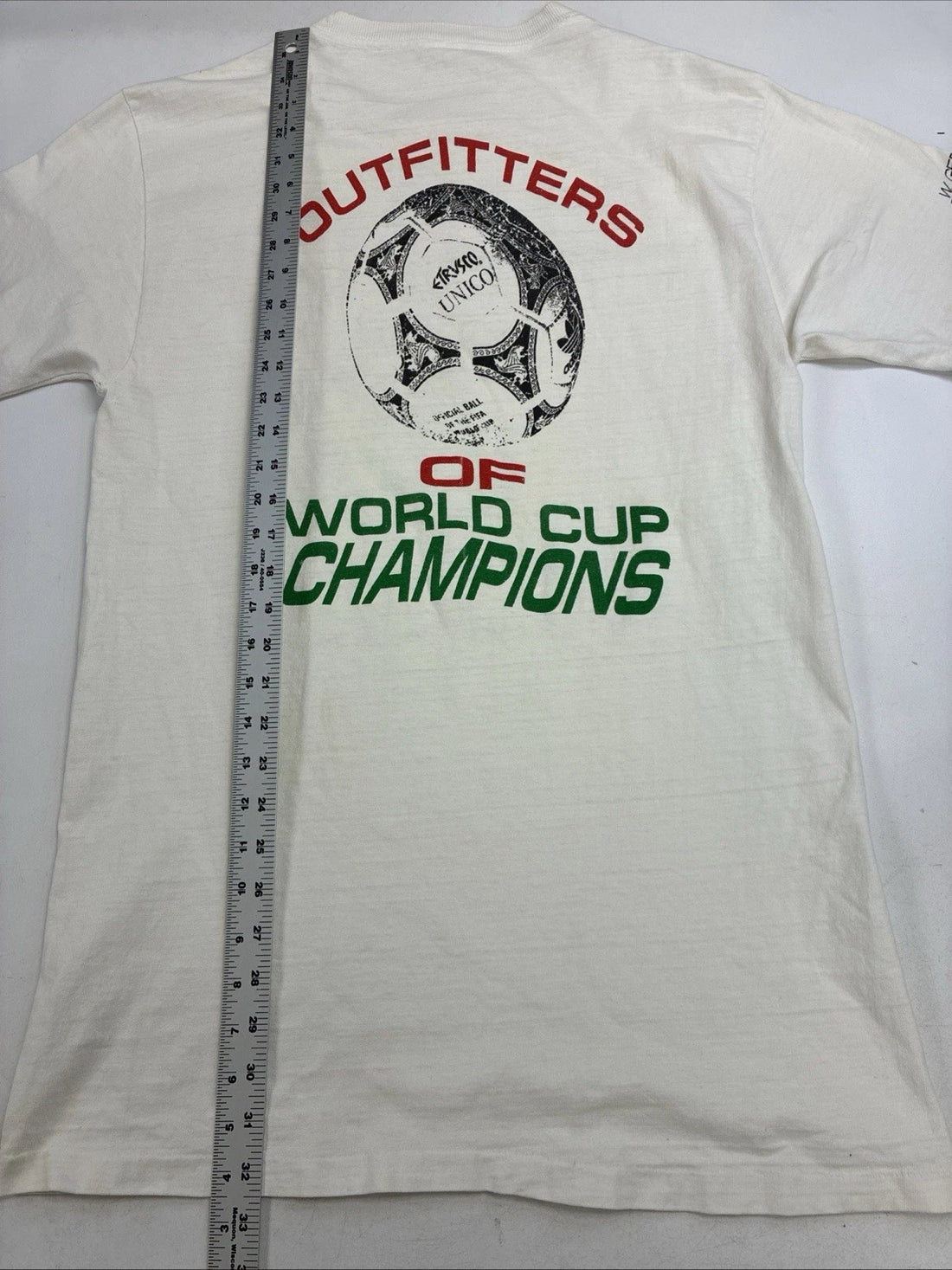 Vintage Germany World Cup Champs Italy 1990 T-Shirt XL FIFA