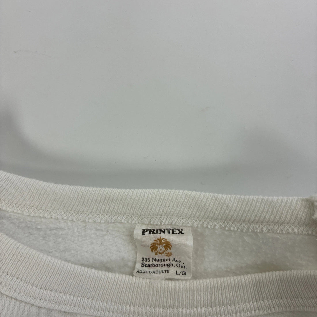Vintage Bryan Wilcox Photographs Crewneck Sweatshirt Size Large 1987 80s