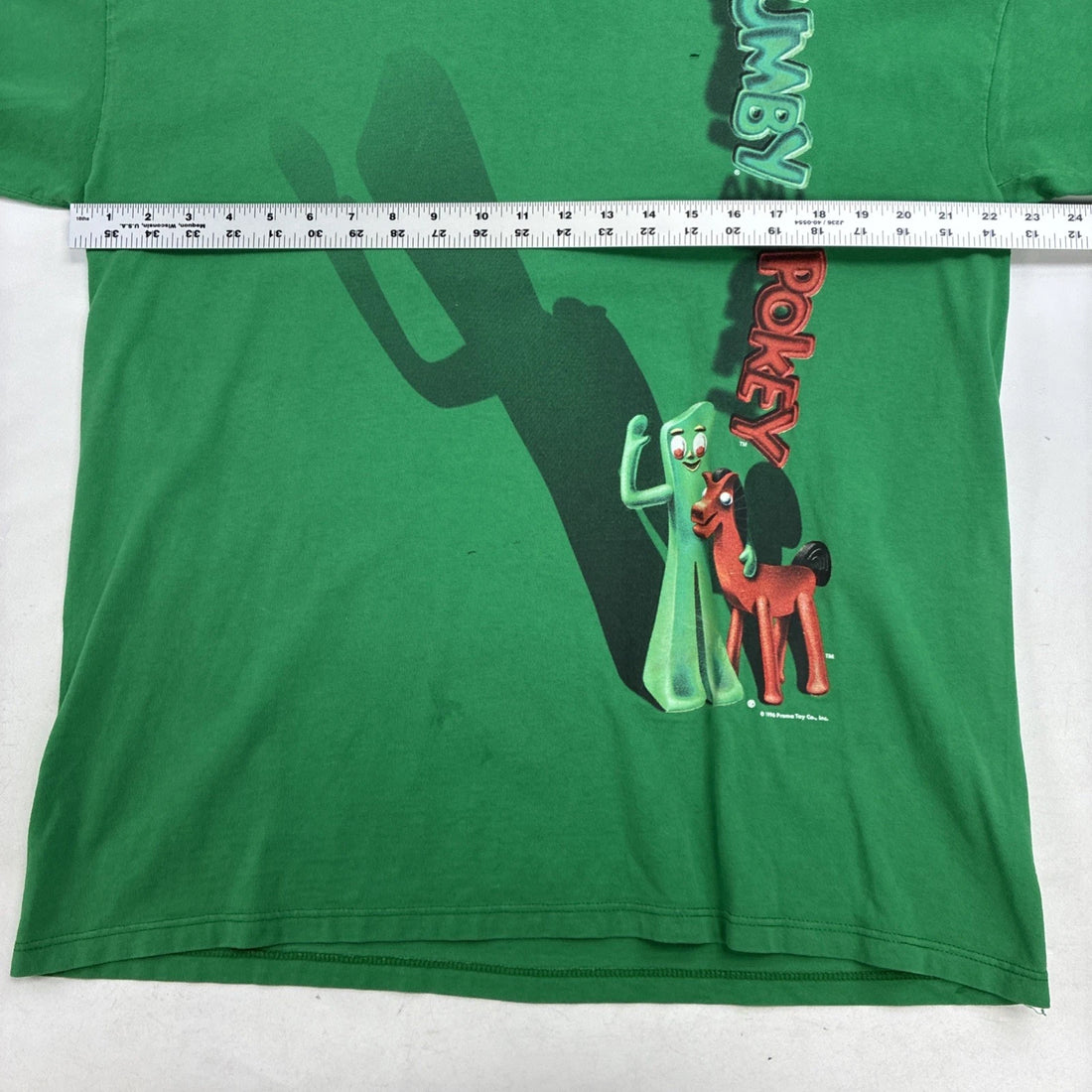 Vintage Gumby And Pokey T-Shirt Size Large 1996 90s
