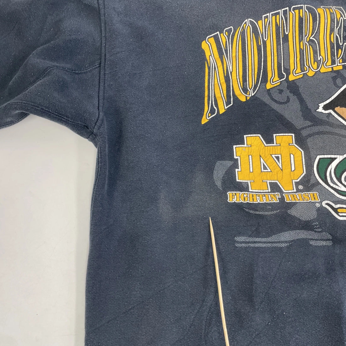 Vintage Notre Dame Fighting Irish Crewneck Sweatshirt Size XL 90s NCAA
