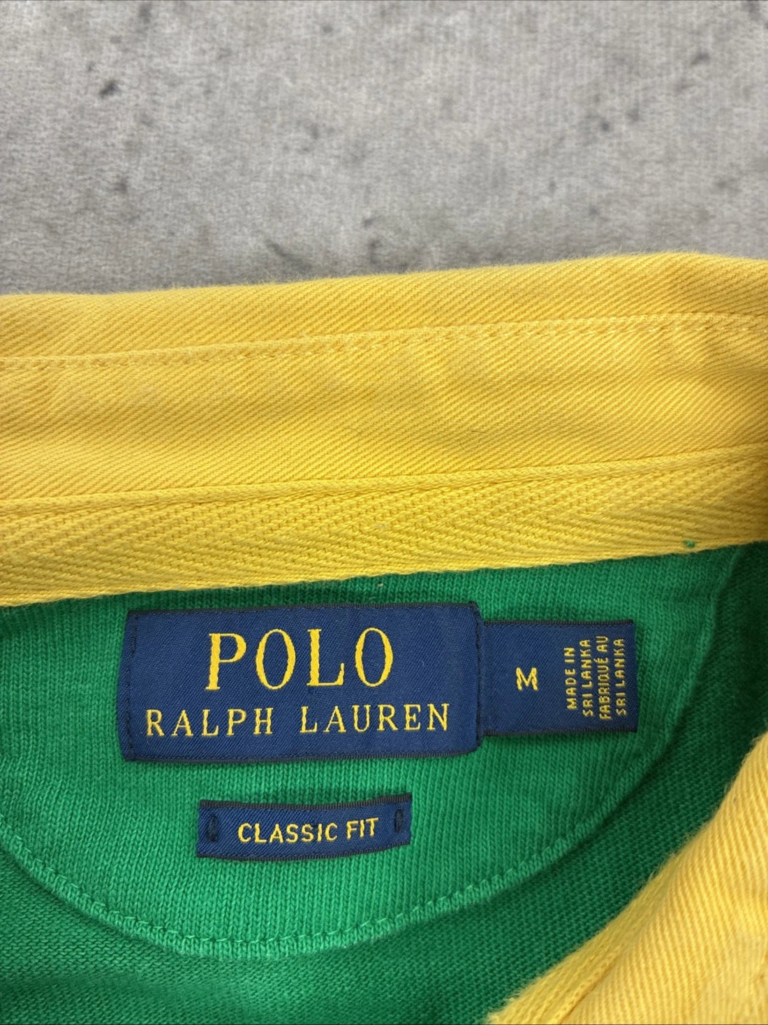 Polo Ralph Lauren 12 M Yacht Challenge Rugby Shirt Size Medium