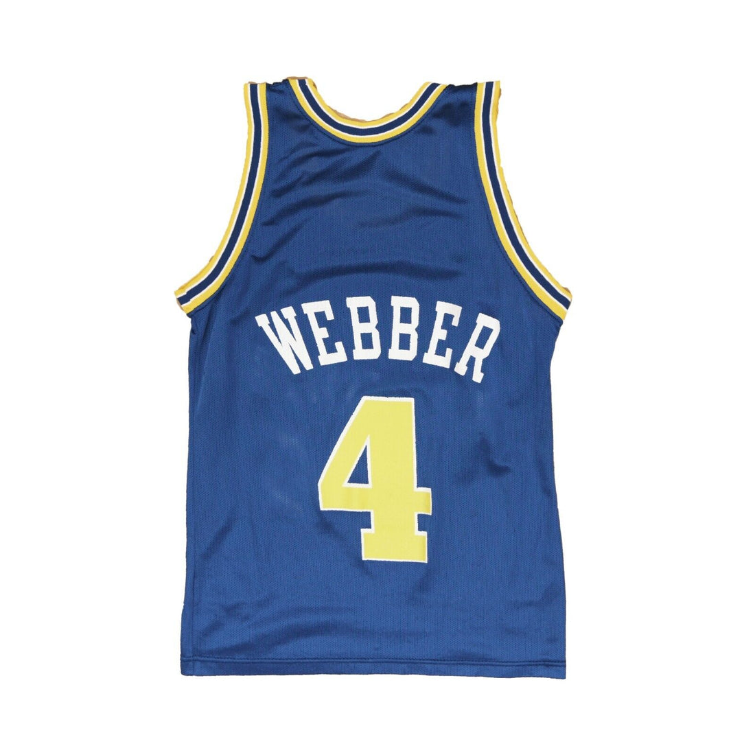 Vintage Golden State Warriors Chris Webber Champion Jersey Size 36 NBA