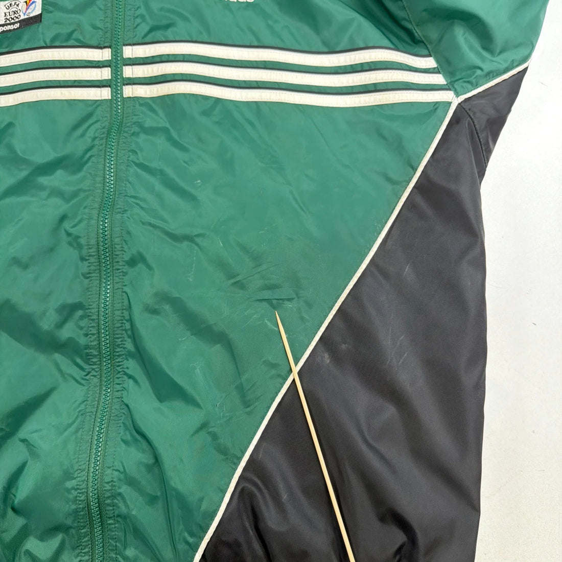 Vintage Carlsberg UEFA Euro 2000 Adidas Windbreaker Light Jacket Size XL