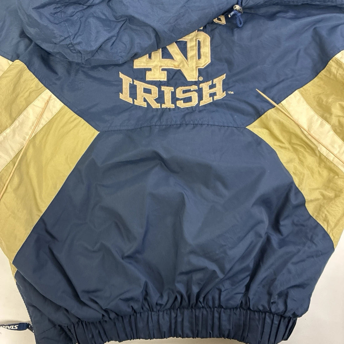 Notre Dame Fighting Irish Starter Puffer Jacket Size XL Vintage 90s NCAA