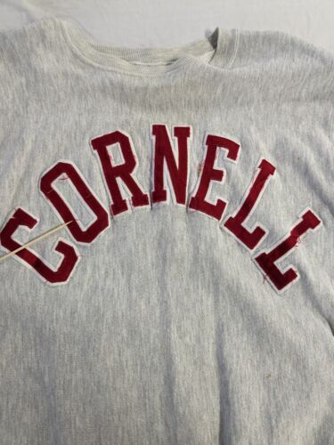 Vintage Cornell Big Red Champion Reverse Weave Sweatshirt Size XL 90s NCAA