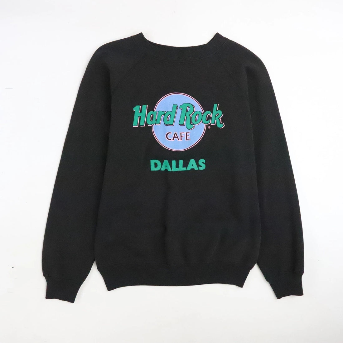 Vintage Hard Rock Cafe Dallas Crewneck Sweatshirt Size Medium 80s 90s