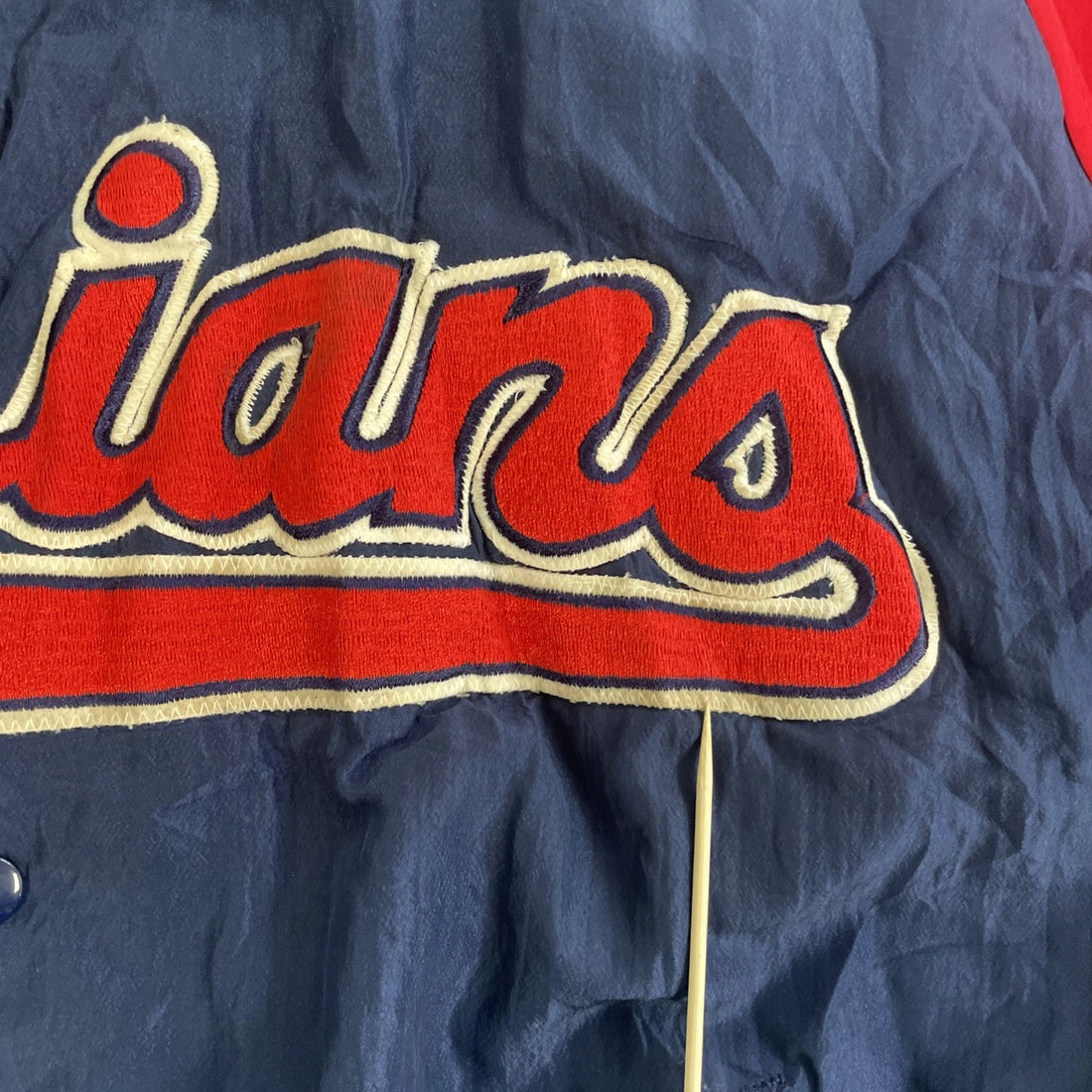 Vintage Cleveland Indians Starter Bomber Jacket XL Diamond Collection 90s MLB