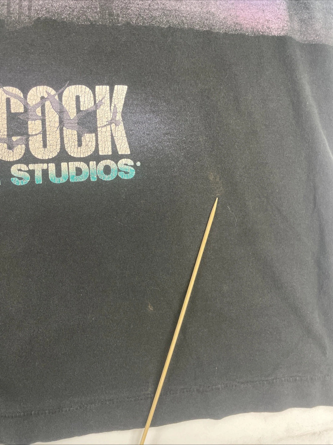 Vintage Psycho The Magic Of Hitchcock Universal Studios T-Shirt Size XL 1991 90s