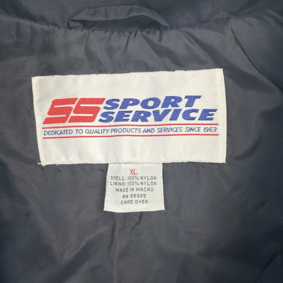 Vintage NHRA Championship Drag Racing Lightning Thunder Bomber Jacket Size XL