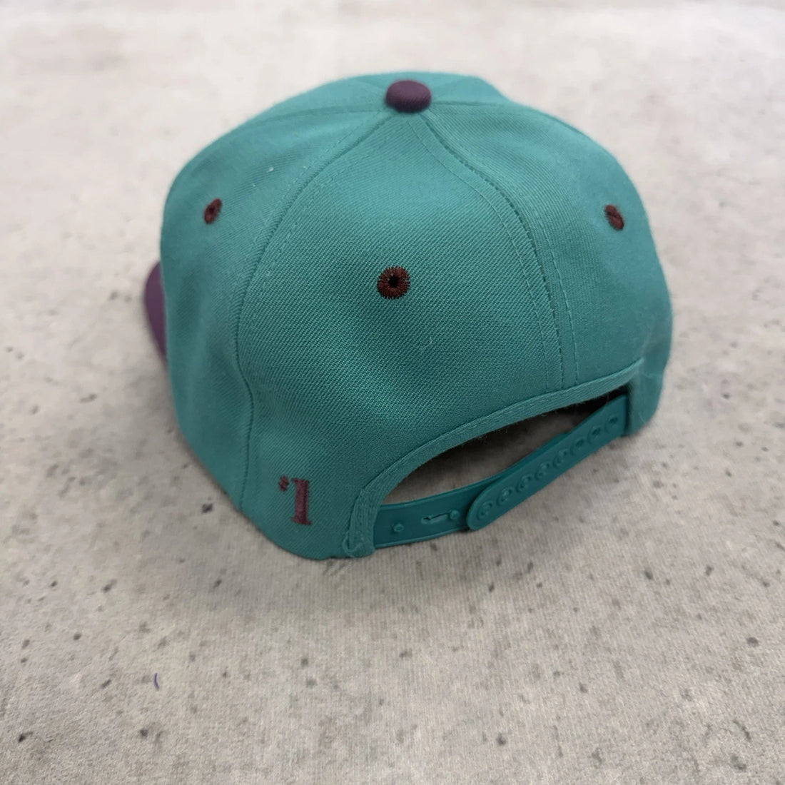 Vintage Mighty Ducks #1 Apparel Snapback Hat Cap OSFA NHL