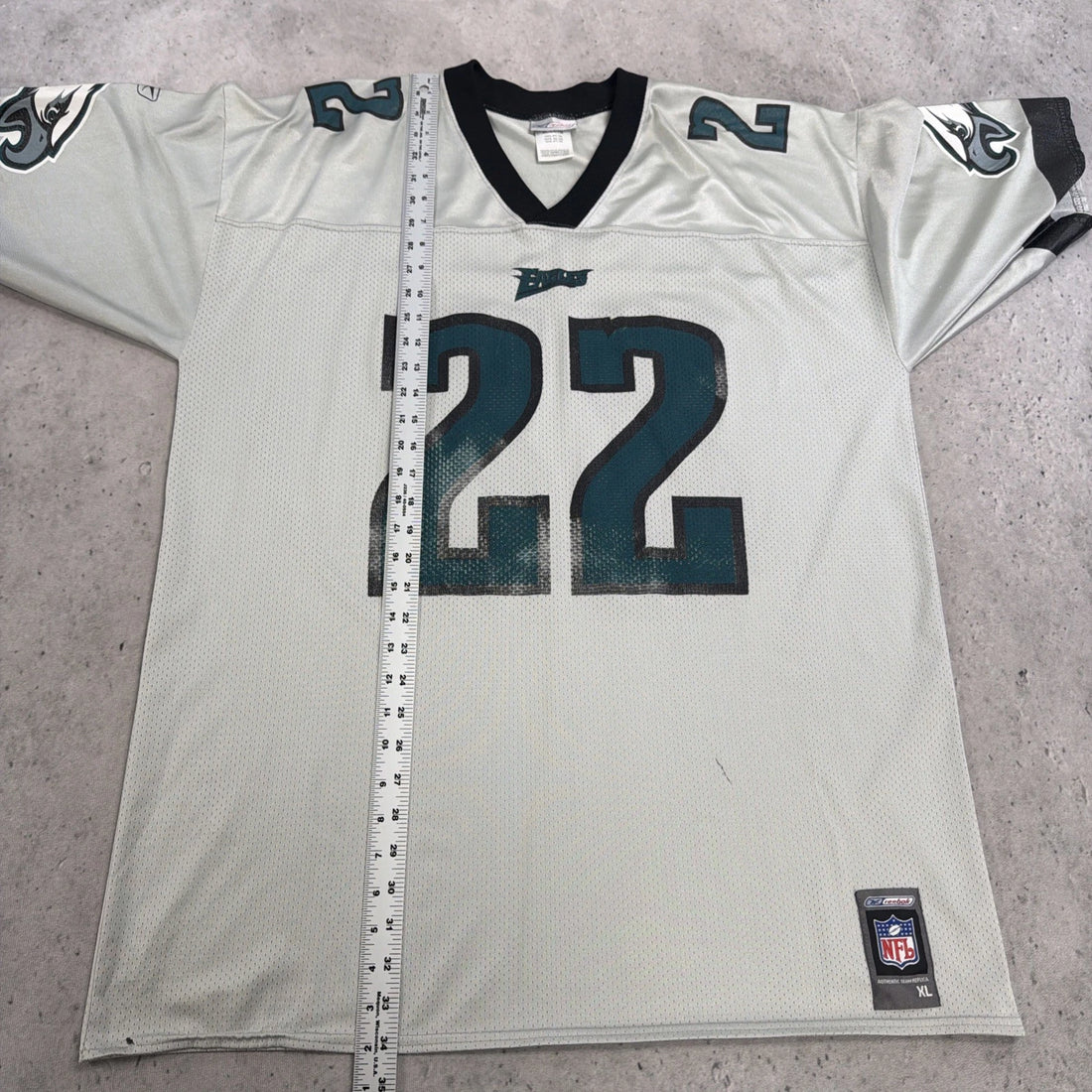 Vintage Philadelphia Eagles Duce Staley Reebok Jersey Size XL NFL