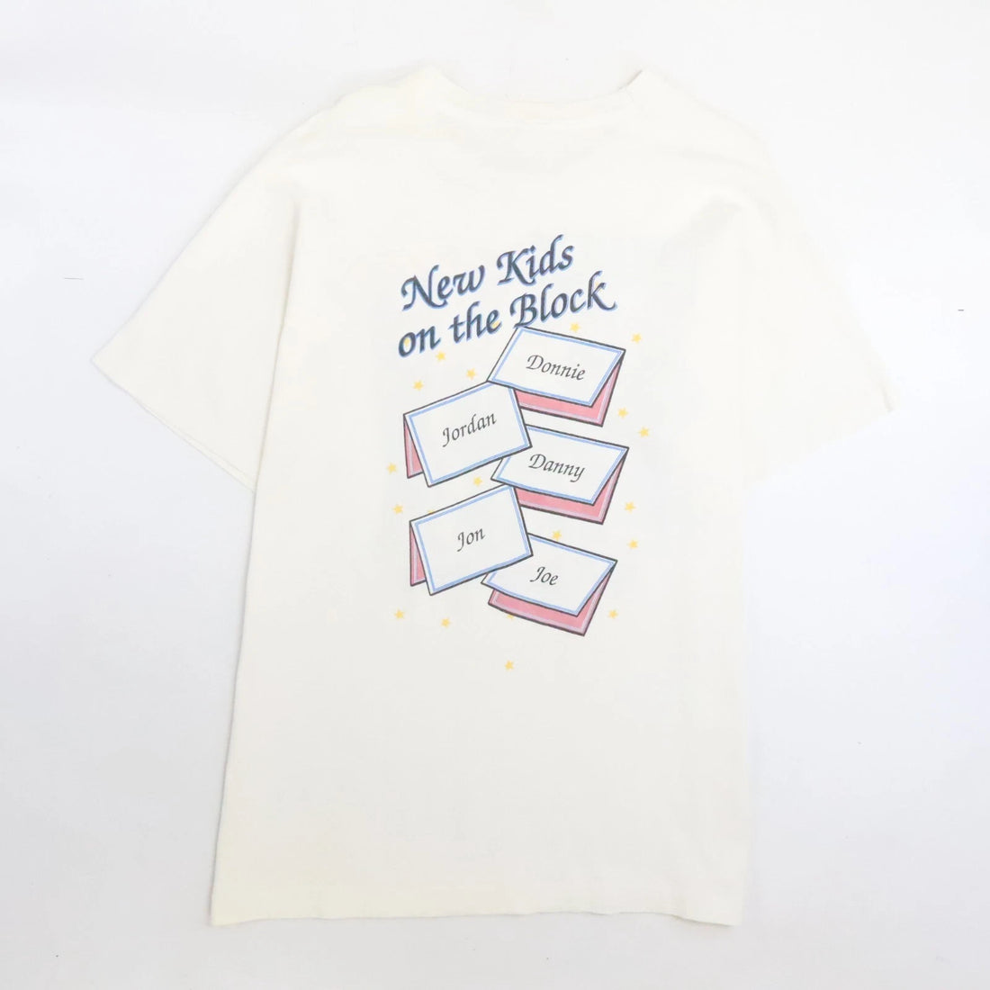 Vintage New Kids On The Block Backstage Pass T-Shirt Size XL