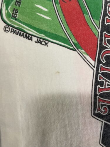 Vintage Panama Jack Beach All Over Print T-Shirt Size Large 90s