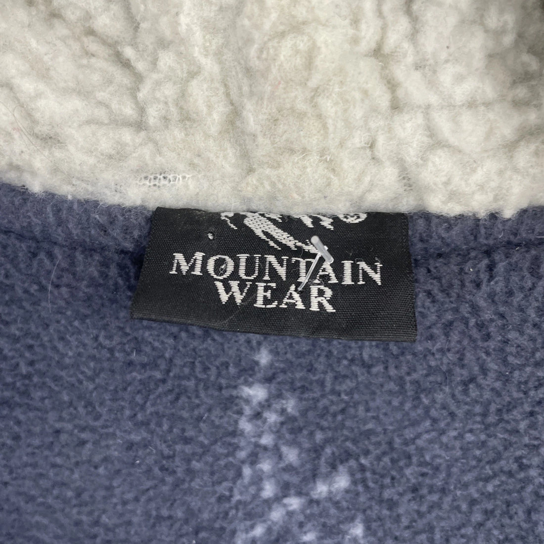 Winter Horse Forest Fleece Jacket Size Medium Nature All Over Print