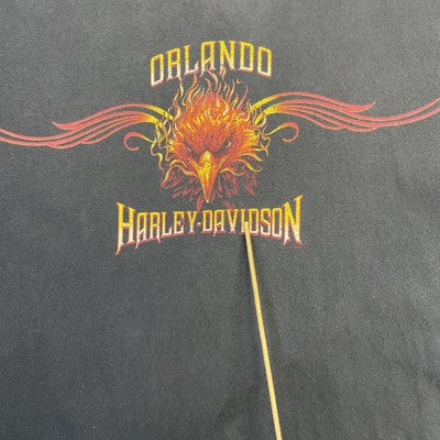 Harley Davidson Motorcycles Flame Eagle T-Shirt Size XL 2008