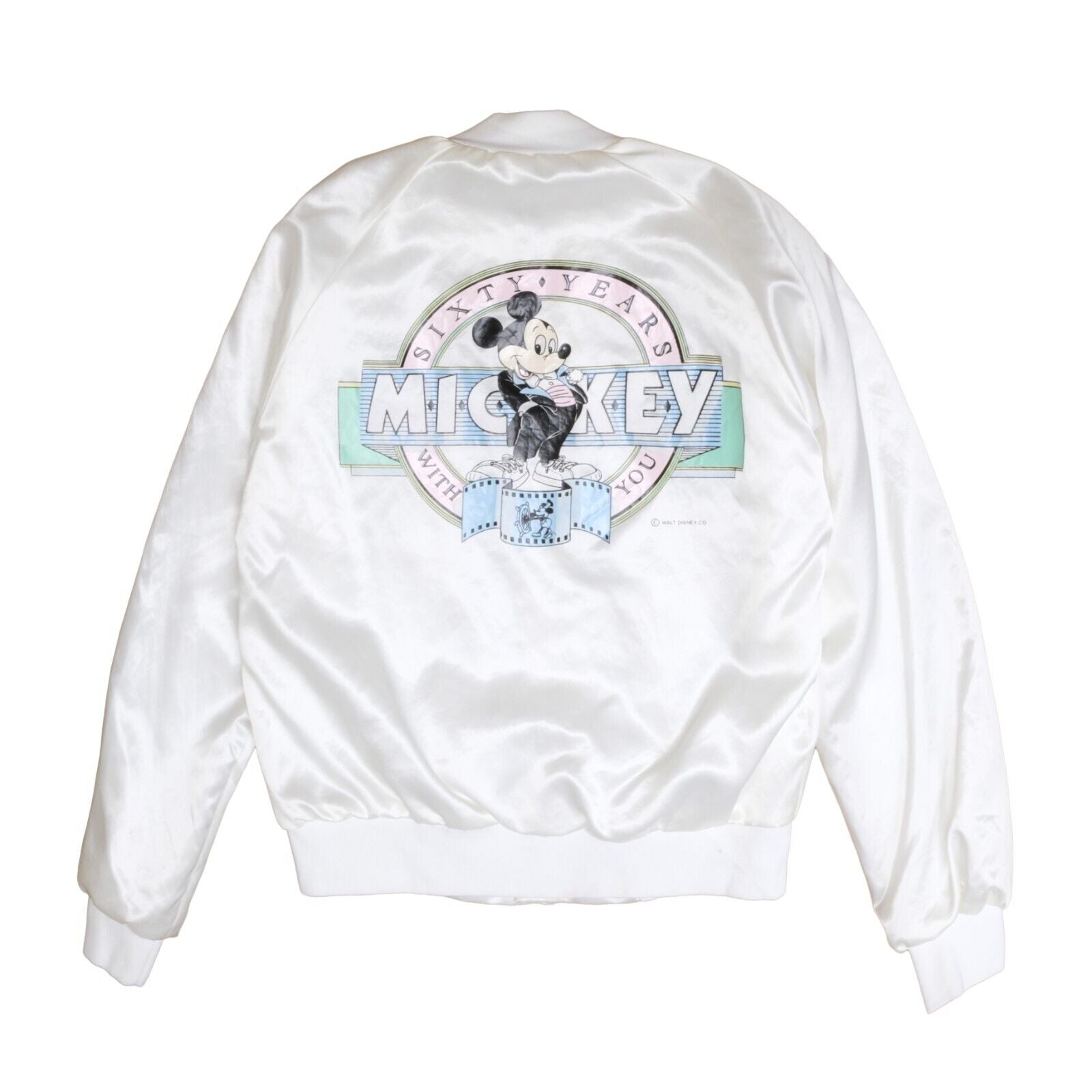 Vintage mickey mouse bomber on sale jacket