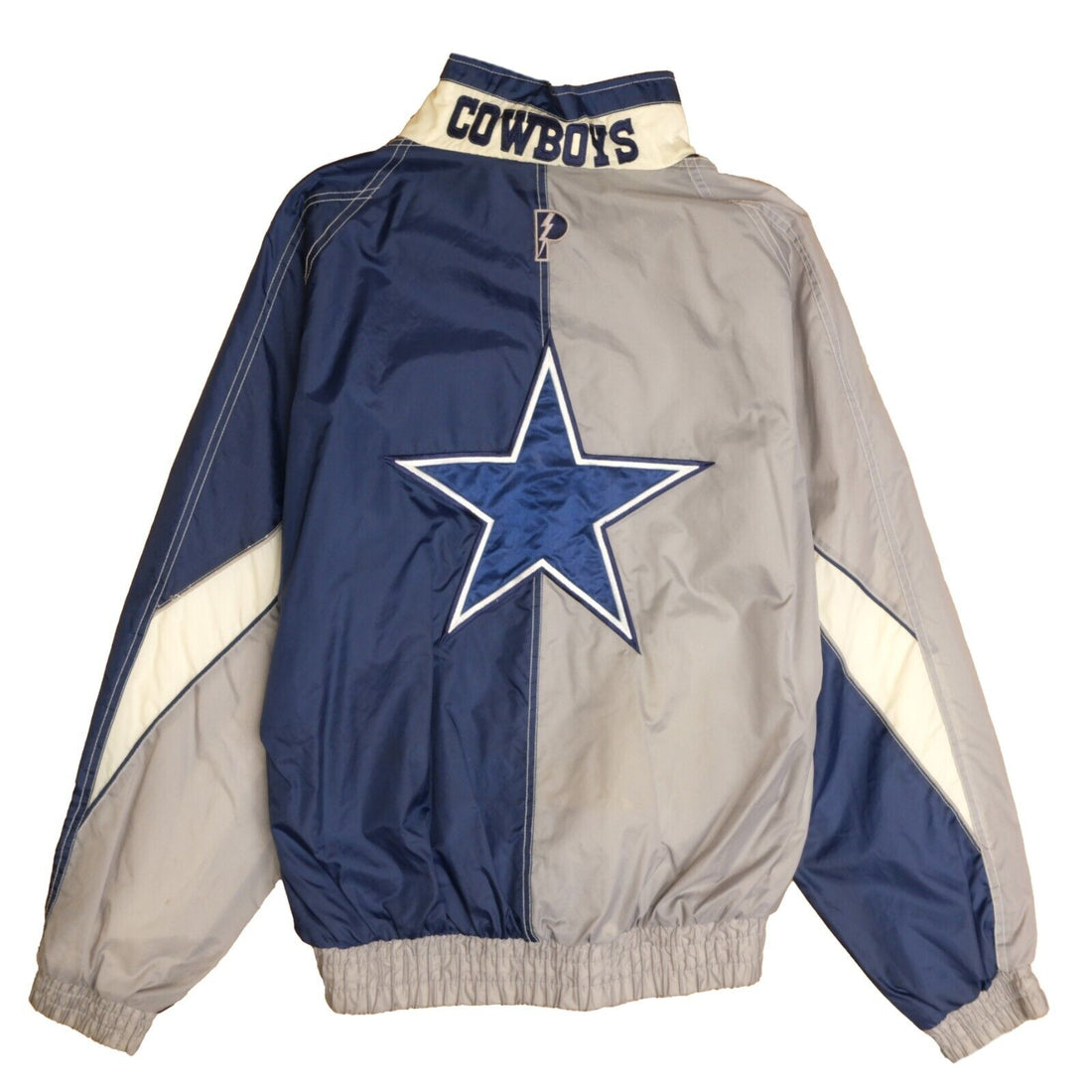 Vintage Dallas Cowboys Pro Player Windbreaker Light Jacket Size Large 90s NFL