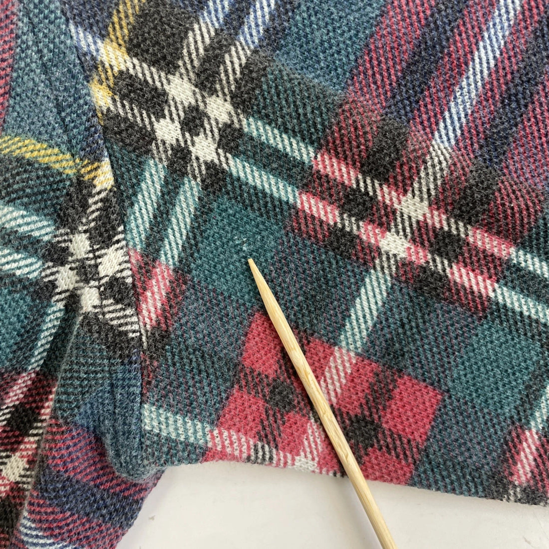 Vintage Lands' End Rugby Shirt Size Large Plaid