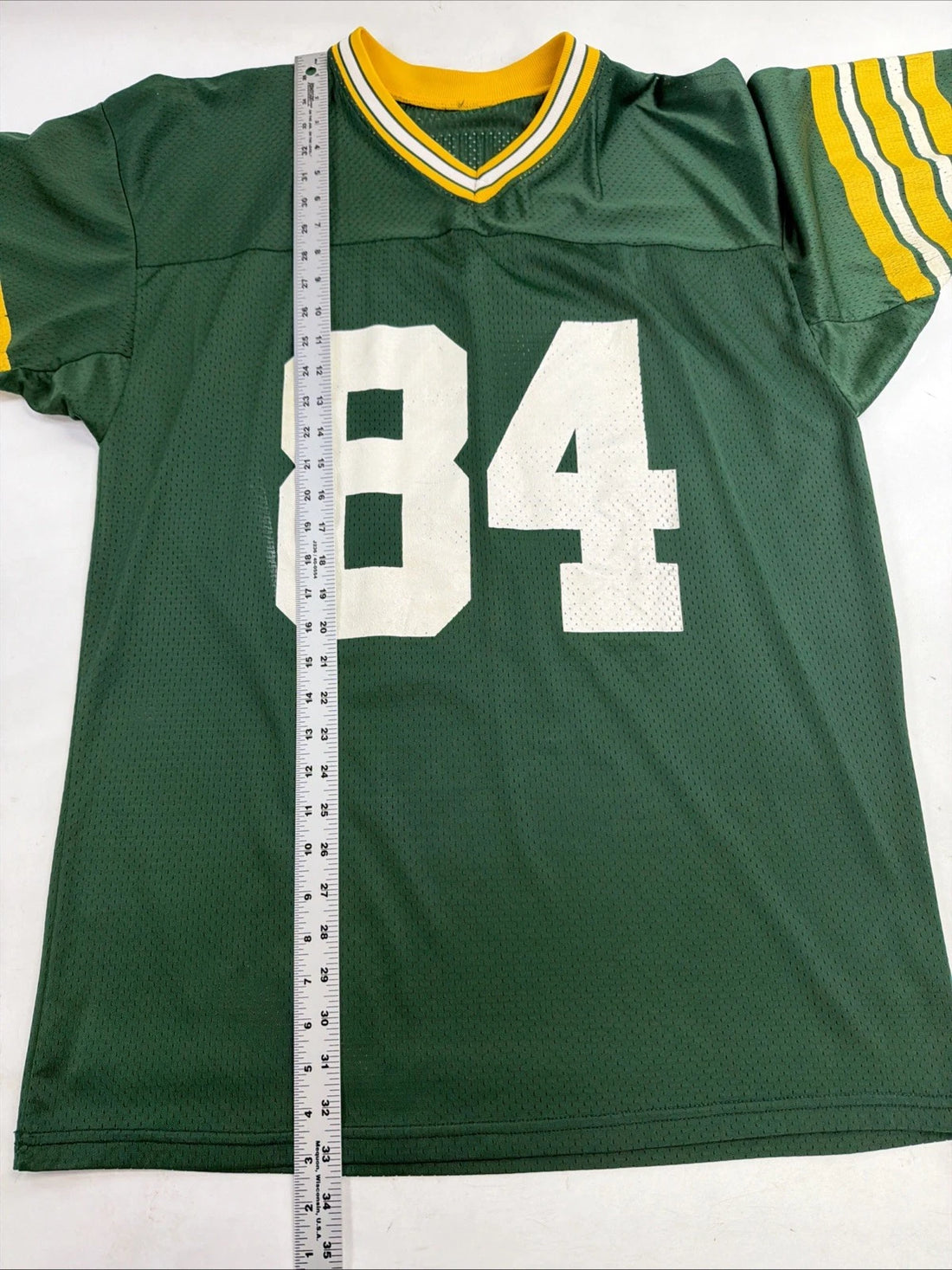 Vintage Green Bay Packers Sterling Sharpe Champion Jersey Size Large NFL