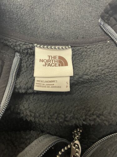 The North Face Fleece Jacket Size Small Black 1/2 Zip Pullover
