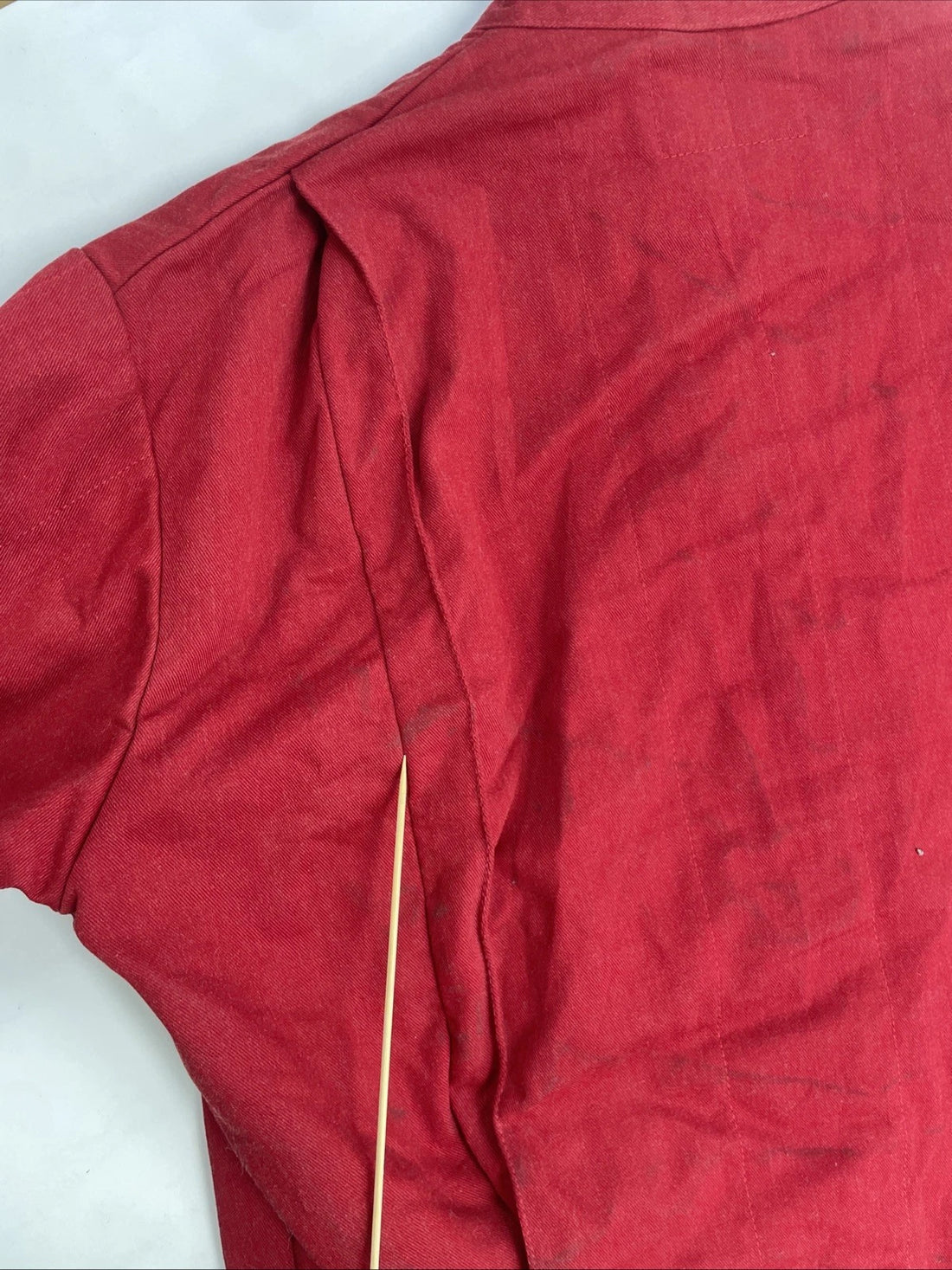 Vintage RJS Racing Equipment Jacket Size Large Red