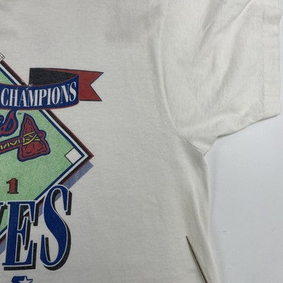 Vintage Atlanta Braves NL Champions T-Shirt Size XL 90s MLB