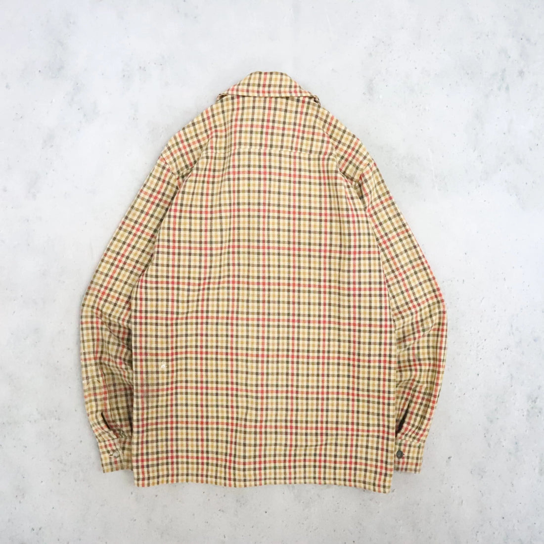 Vintage Gingham Button Up Shirt Size Large